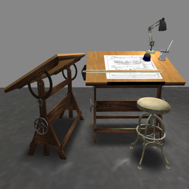 DIY Drafting Table Design Plans Wooden PDF woodworking nj 